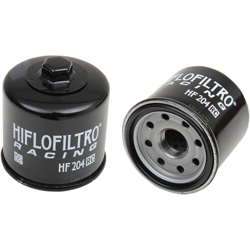 Hiflofiltro Oil Filter - HF204RC For Honda Motorcycles 1993-2023 | Triumph Motorcycles 2003-2016 | Arctic Cat 600 4x4 / 650 4x4 Auto 2004-2006