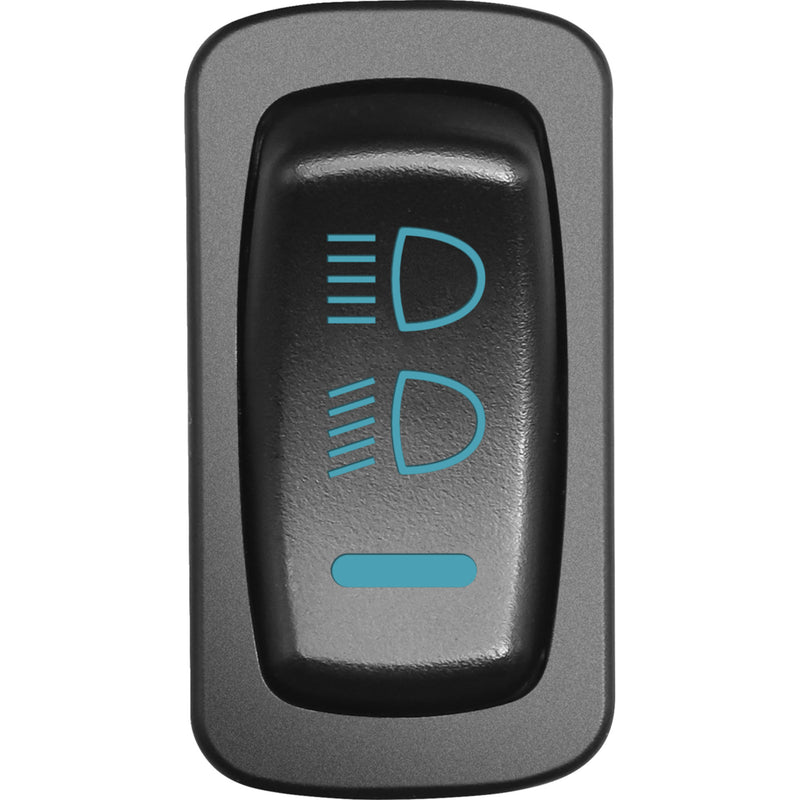 MOOSE OFFROAD 2106-0628 HDL-CAR-B Headlight Switch blue - polaris