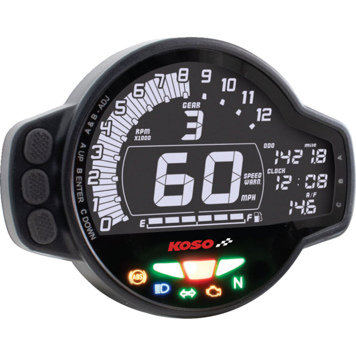 KOSO NORTH AMERICA 2210-0640 BA078100-GR MS-01 Multifunction Gauge honda - grom