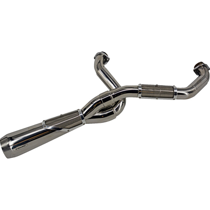 TRASK 1800-2653 TM-5130PO 2-into-1 Big Sexy Exhaust System - Polished