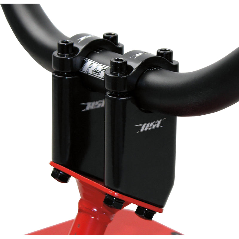 RACE SHOP INC. 0602-0635 AR-3B-30 Angled Handlebar Risers Risers - Angled - 30° - 3" - Black