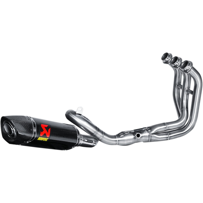 AKRAPOVIC 1810-2216 S-Y9R2-AFC Racing Line Exhaust System Stainless Steel/Carbon Fiber Race Exhaust