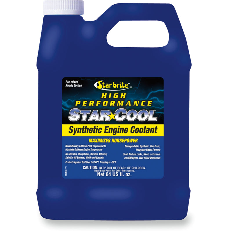 STAR BRITE 3705-0012 33264 Star Cool Engine Coolant Premixed Coolant - 64 U.S. fl oz.