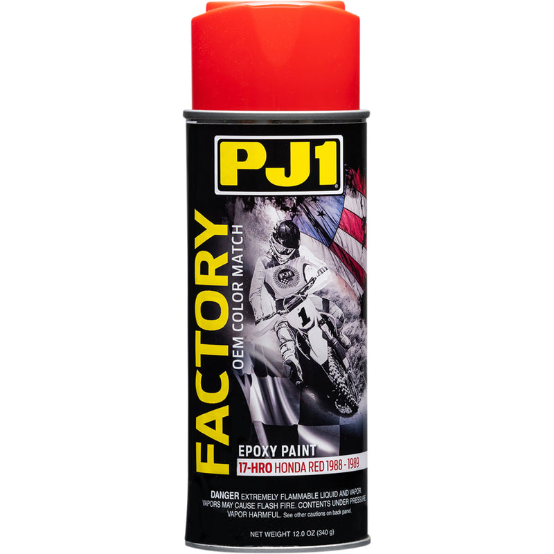 PJ1/VHT 3712-0024 17-HRO Factory Match Paint honda red '88-'89 - 12 oz. net wt. - aerosol