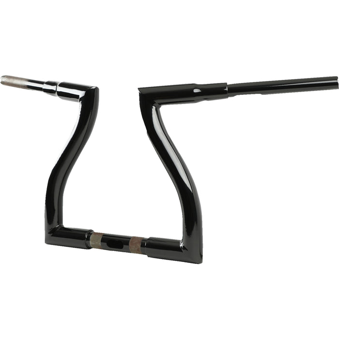 LA CHOPPERS 0601-6409 LA-7329-12B Thresher Handlebar - 12" - Black