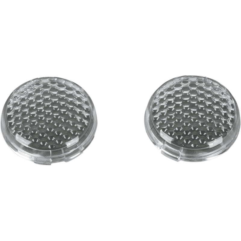 DRAG SPECIALTIES Deuce-Style LED Turn Signal Kit — Lens Replacement - Honeycomb