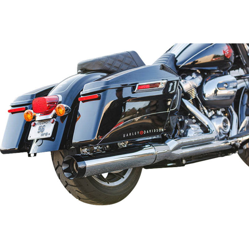 S&s Cycle Sidewinder 2-Into-1 Exhaust System - 550-0758 For Harley Touring 2017-2026
