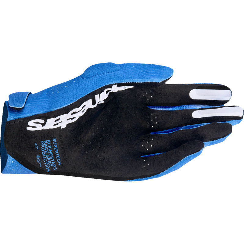 ALPINESTARS Supertech MX Gloves UCLA - Blue/Deep Blue/White