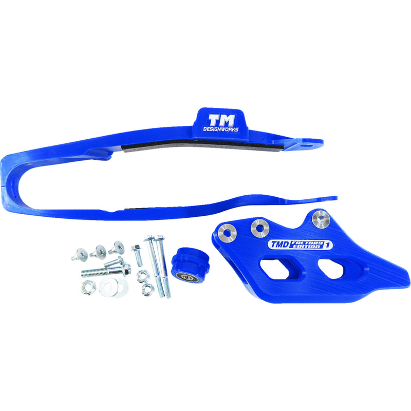 T.m. Designworks Chain Guide And Slider Kit - YCP-OR9-BU Yamaha YZ 450 2023