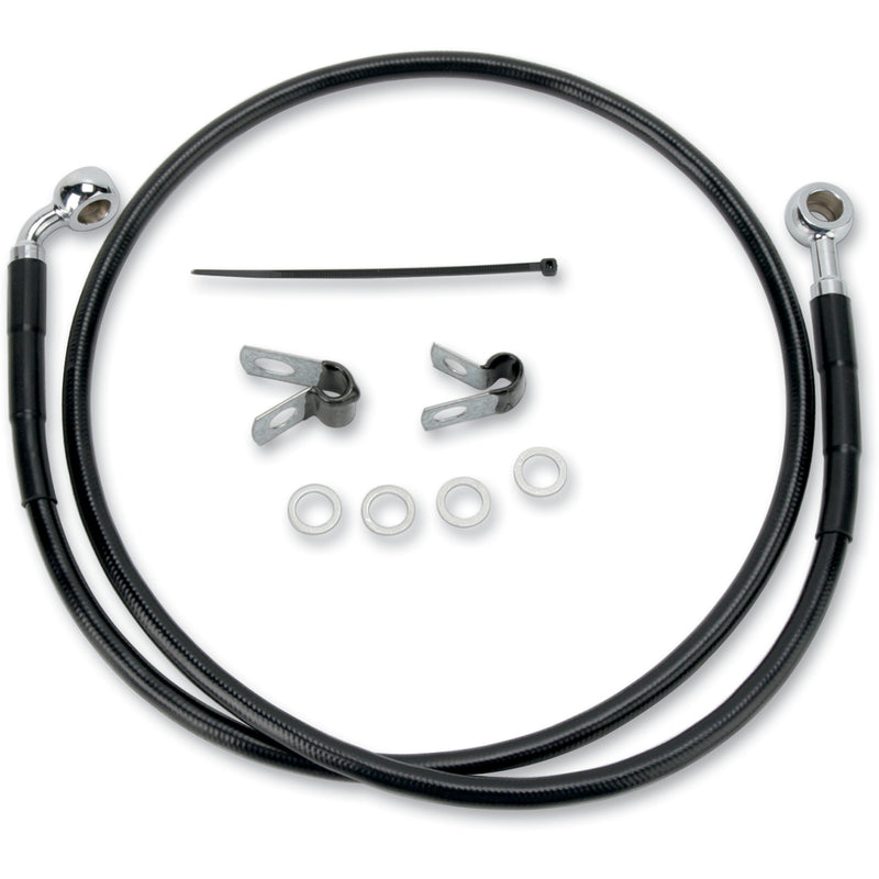 Drag Specialties Brake Line - 1741-2526 For Harley Sportster 2004-2010
