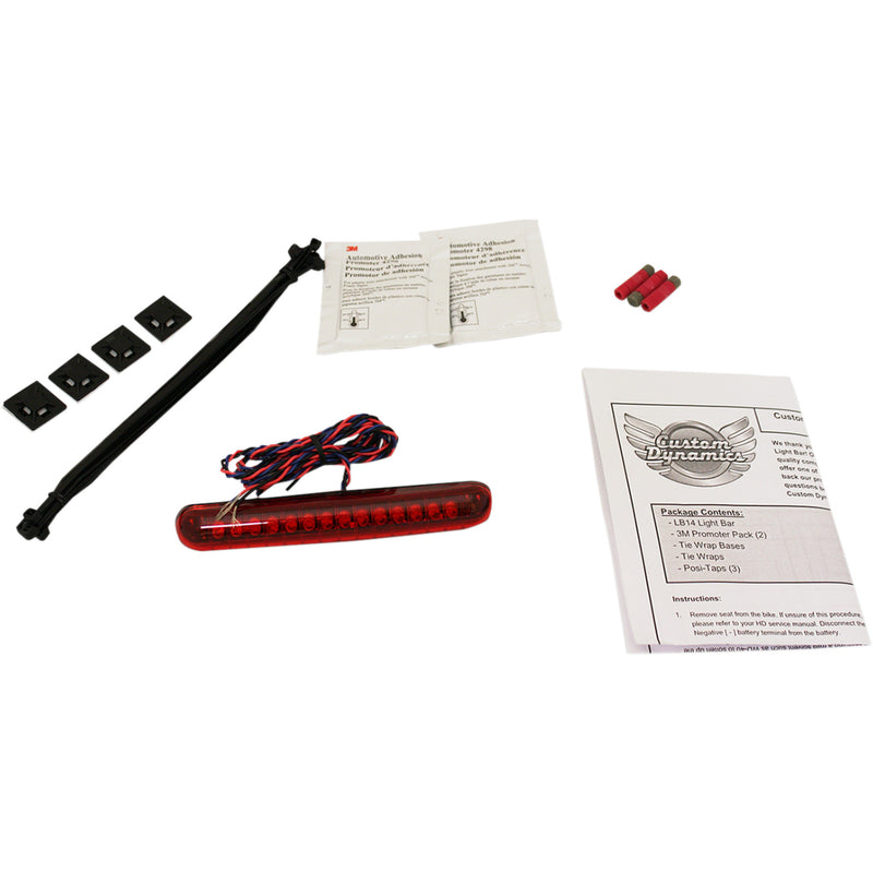 Custom Dynamics Light Bar - LB14 For Harley Motorcycles 2013-2026
