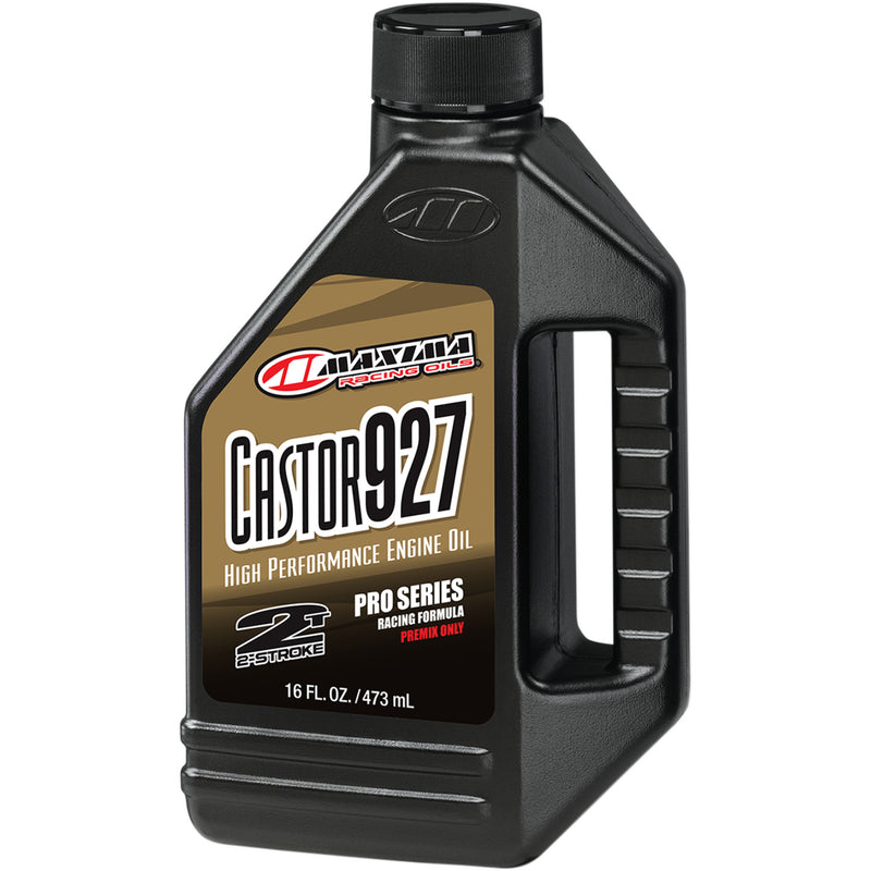 MAXIMA RACING OIL 23916 23916 Castor 927 Pro Series Racing 2T Engine Oil CASTOR 927 Oil - 16 U.S. fl oz.