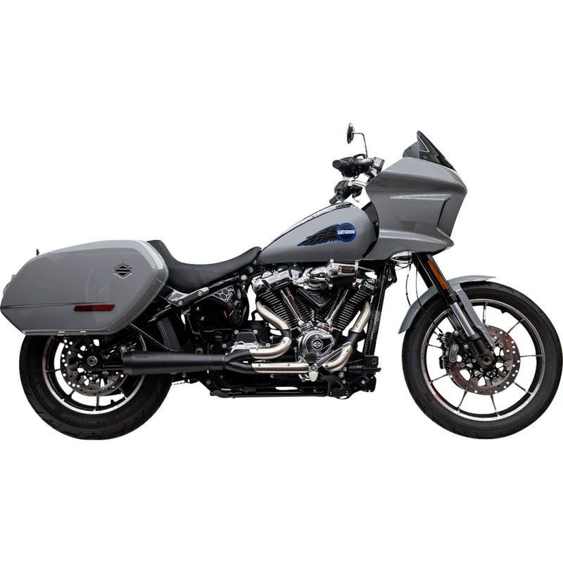 Trask 2-Into-1 Exhaust System - TM-5054BK For Harley Softail 2025