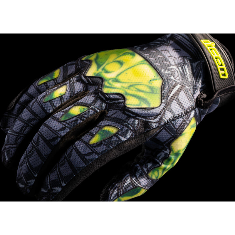 ICON Hooligan Outbreak™ Gloves Green