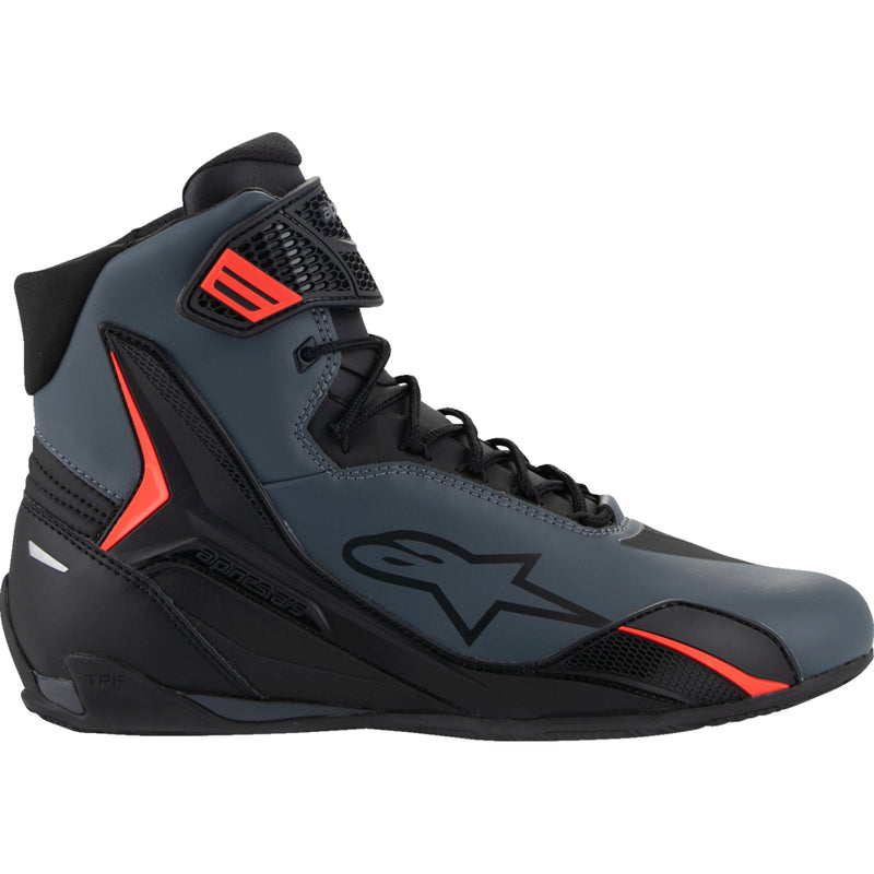 ALPINESTARS Faster-4 Shoes Black/Gray/Red - US