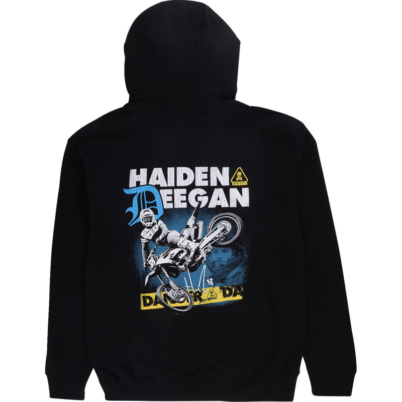 DEEGAN APPAREL 3050-6813 DMTFP3010BLK2XL Caution Hoodie black - 2xl