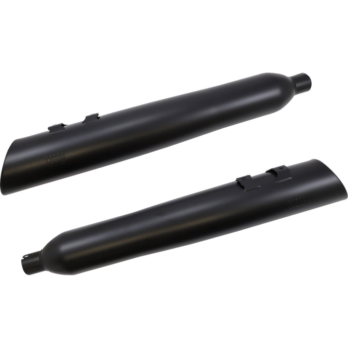 COBRA 1801-1505 6288RB Gen 2 NH Series Upper Cut Mufflers - 4-1/2" NH Series Mufflers - Black