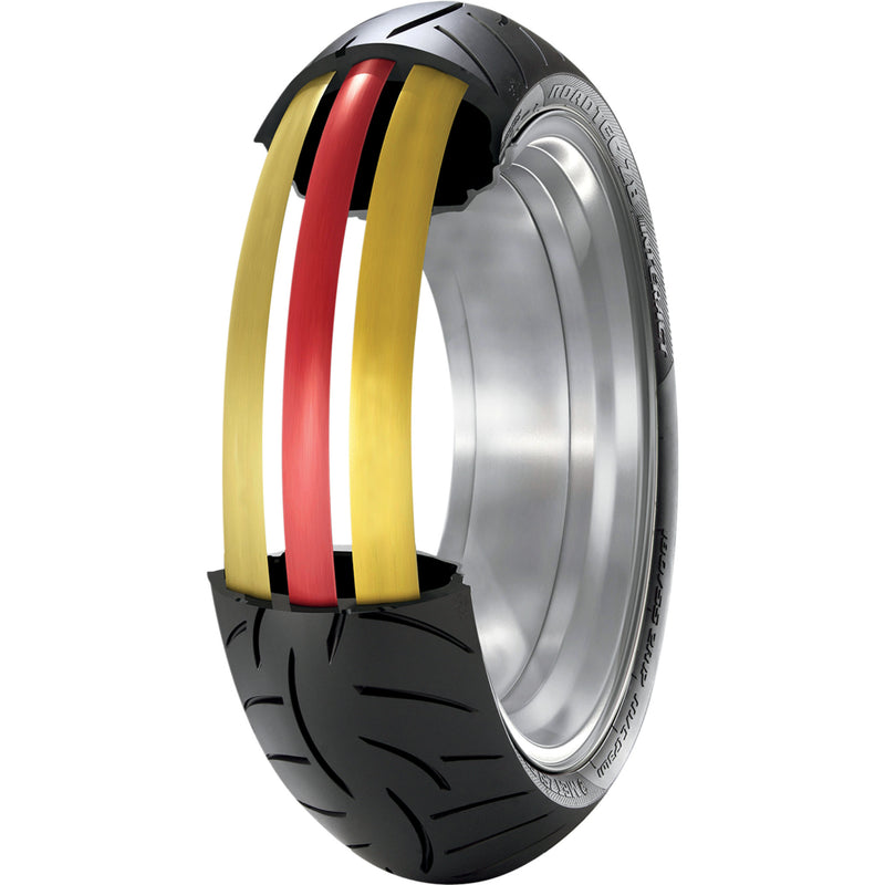 METZELER 0301-0422 2283600 Roadtec™ Z8 Interact™ Tire Tire - Roadtec™ Z8 Interact™ - Front - 120/70ZR17 - (58W)