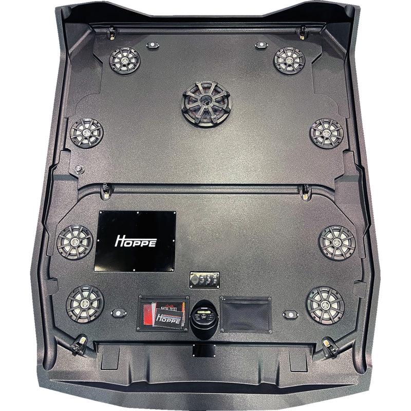 Hoppe Industries Speaker And Amplifier Kit - HPKT-0102 Honda Pioneer 2016-2025