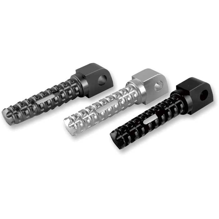 PSR 1620-0993 07-01200-21 SBK Pegs for OEM Footrests Footpegs - Silver
