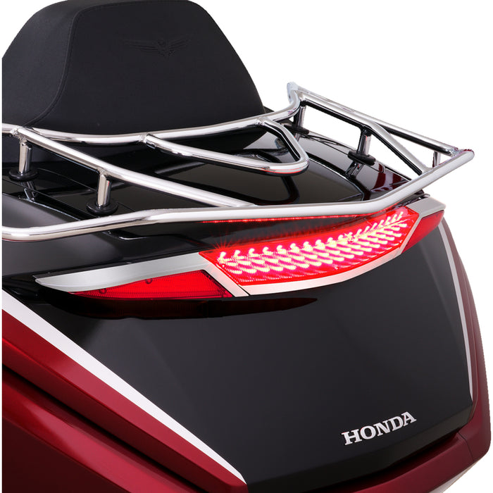 SHOW CHROME 2040-3154 52-970R GT Marvel Trunk Light LED Trunk Light - Red Lens - Chrome - GL1800