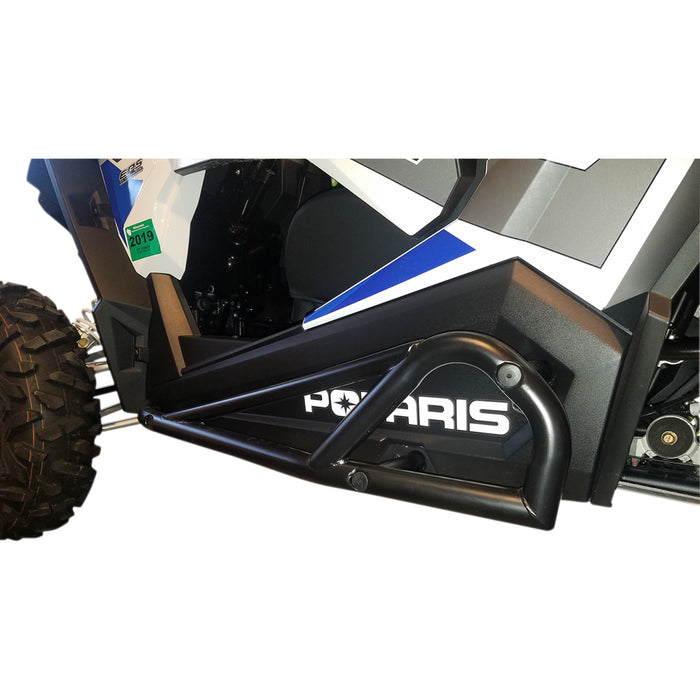 MOOSE OFFROAD 0530-1424 1004-BK RZR Nerf Bars Nerf Bars - Black - RZR 2-Seater