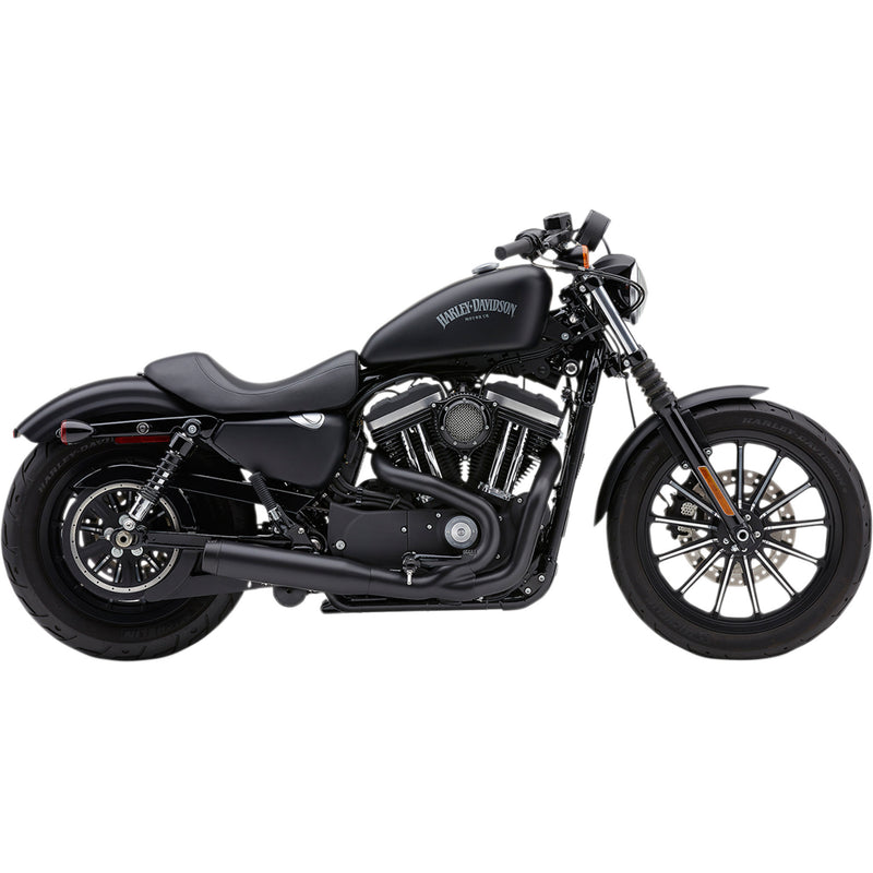 Cobra El Diablo 2-Into-1 Exhaust System - 6492B For Harley Sportster 2007-2013