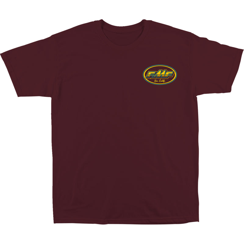 FMF 3030-23862 SP24118904MRNSM Golden Stay T-Shirt maroon - small