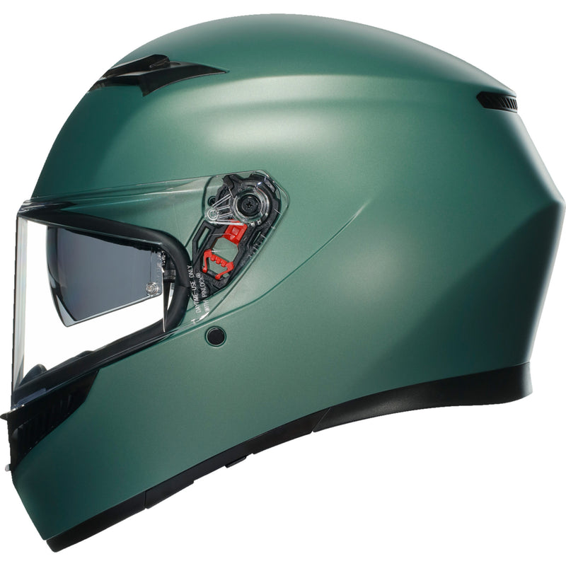 AGV 0101-15533 2118381004015XL K3 Mono Helmet K3 Helmet - Matte Salvia Green - XL