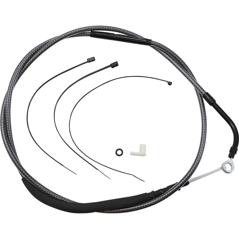 Magnum Shielding High-Efficiency Polished Karbonfibr Clutch Cable 73-3/4" - 72368HE For Harley Touring 2021-2024