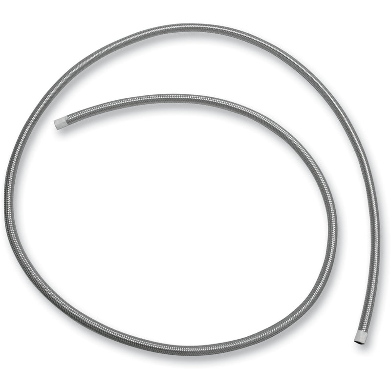 GOODRIDGE 0711-0090 202-04-6 Stainless Steel Braided Fuel/Oil Hose Braided Fuel/Oil Hose - Stainless Steel - 1/4" - 6'