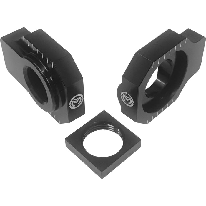 MOOSE OFFROAD 0214-3255 Swingarm Axle Block Adjuster Kit Adjuster Kit - Swingarm/Axle Block - Gas Gas/Husqvarna/KTM