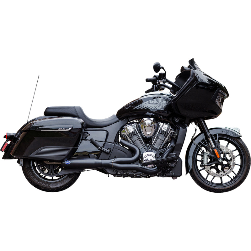S&s Cycle Qualifier 2-Into-1 Exhaust System - 550-1084 For Indian Challenger 2020-2023