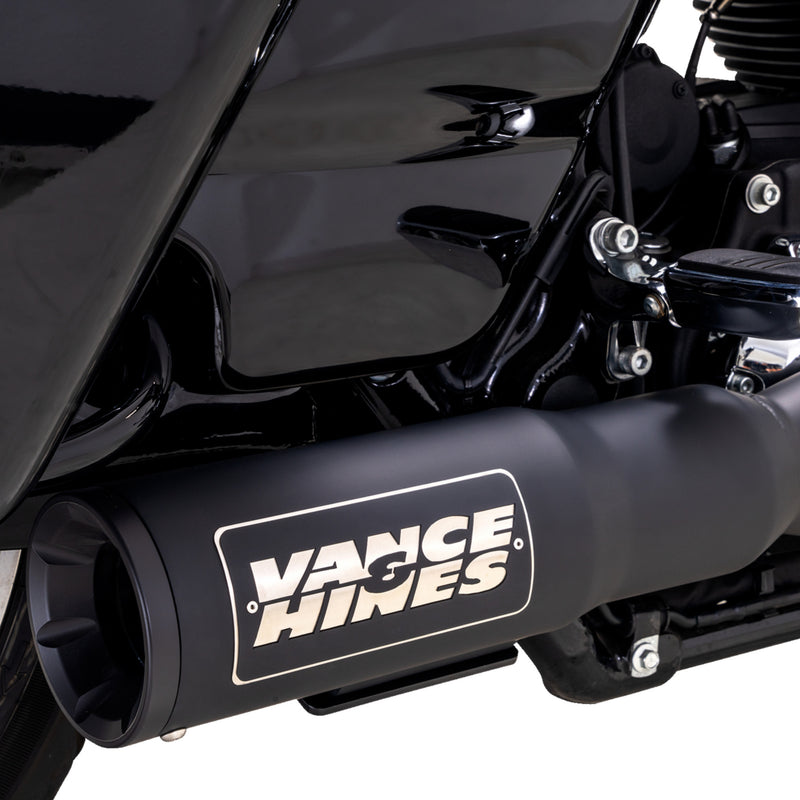 Vance & Hines Hi-Output 2-Into-1 Exhaust System - 47321-22 For Harley Touring 2017-2022