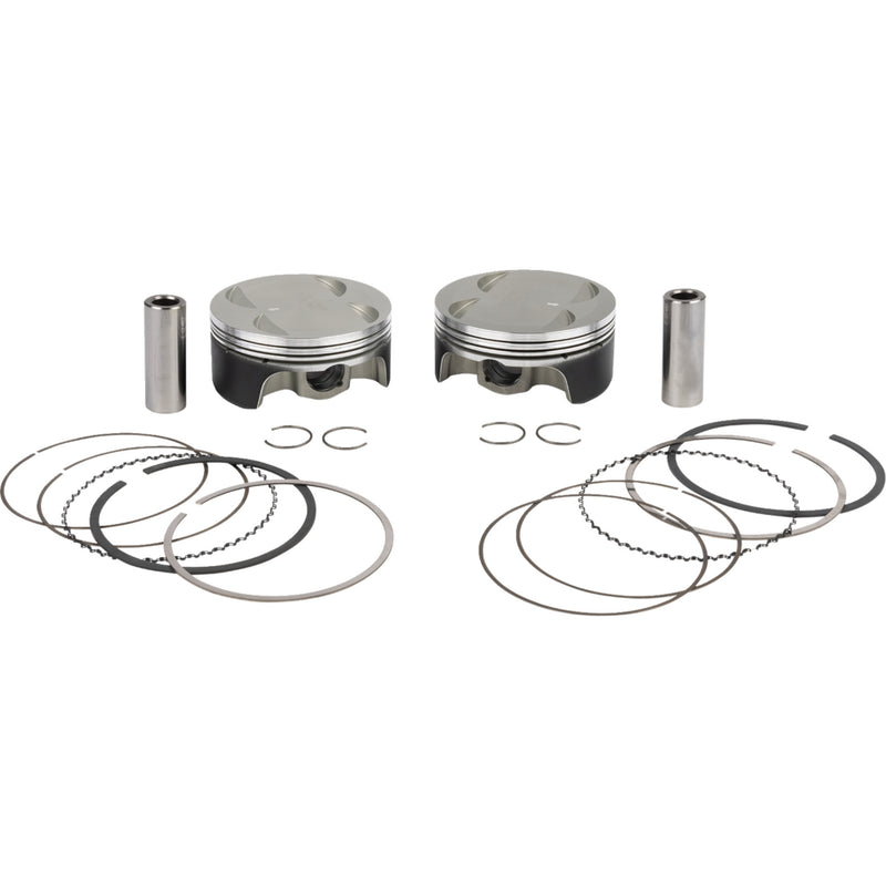 Wossner Premium Plus Series Piston Kit - K4074D554-2 For Harley Electra Glide / Touring / Softail 2017-2024