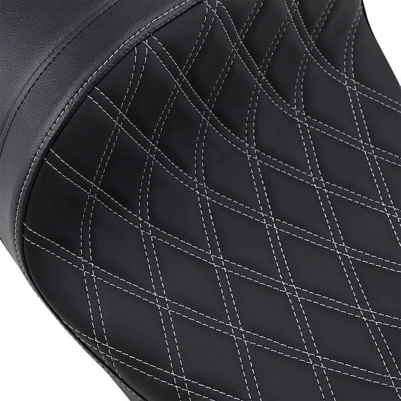 Drag Specialties Seats Low-Profile Seat - 0801-1253 For Harley Touring 2008-2023