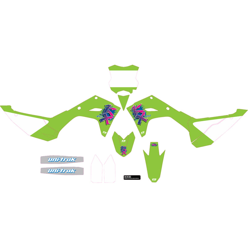 D'cor Visuals Graphic Kit - 20-20-365 Kawasaki KX 450 2024-2026