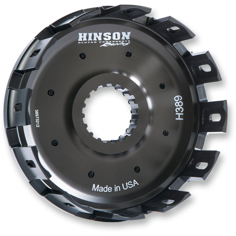Hinson Racing Billetproof Clutch Basket - H104 Suzuki LT500R QuadRacer 1987-1990
