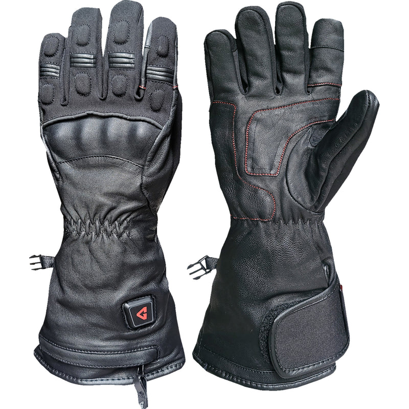 GERBING HEATED CLOTHING 7 V Hard Knuckle Battery Gloves Black