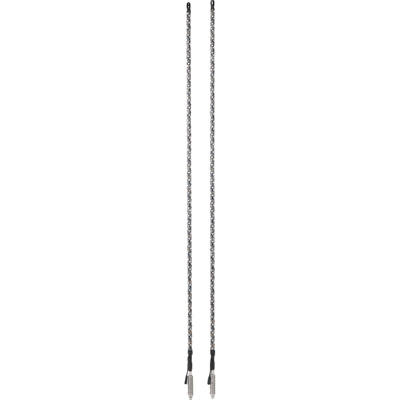 WHIPITLIGHTRODS 2040-2933 SB-RGBBT-152 Bluetooth RGB Light Rod 5' Light Rod Whip - Bluetooth - Pair - Black
