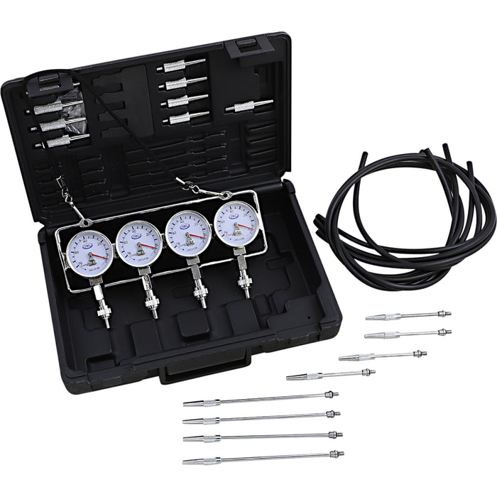 K&L SUPPLY 3804-0026 35-3019 Deluxe Vacuum Gauge Set Vacuum Gauge Set - Fuel Pressure - Deluxe