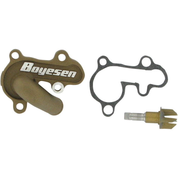 BOYESEN 0940-0734 WPK-20M Supercooler Water Pump Cover and Impeller Kit Impeller/Waterpump Cover - Magnesium - Suzuki