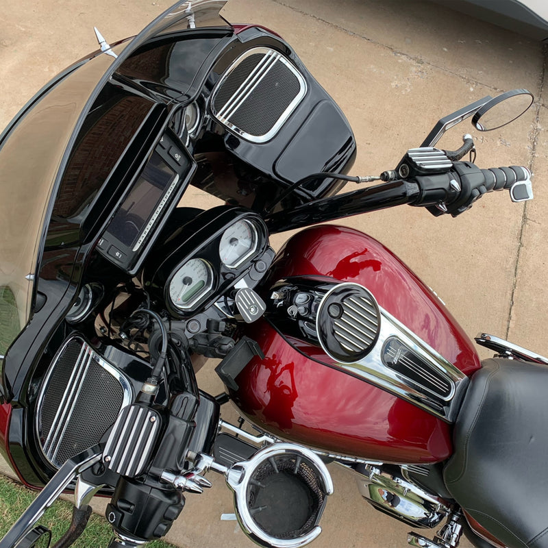 Joker Machine Finned Cover - 08-012B For Harley Touring 2017-2020