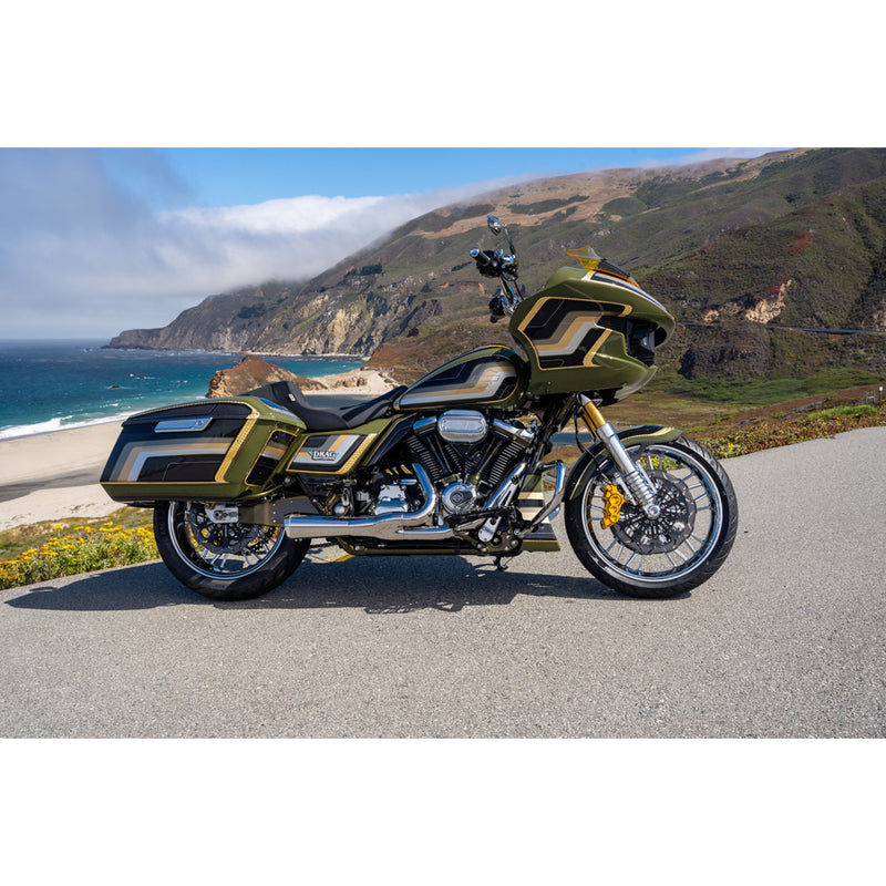 SBS Designed By Kodlin Brake Rotor - 7146E-B For Harley Pan America / Road Glide / Touring / Street Glide 2021-2026