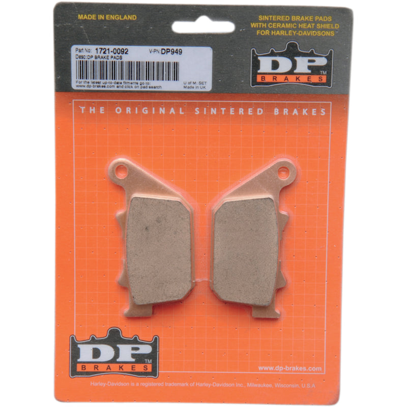 Dp Brakes Brake Pad - DP949 For Harley Sportster 2004-2013