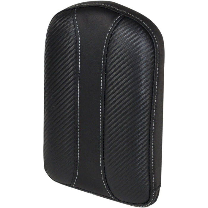 SADDLEMEN 0822-0276 041142 Gravestone Sissy Bar Pad - Dominator Sissy Pad