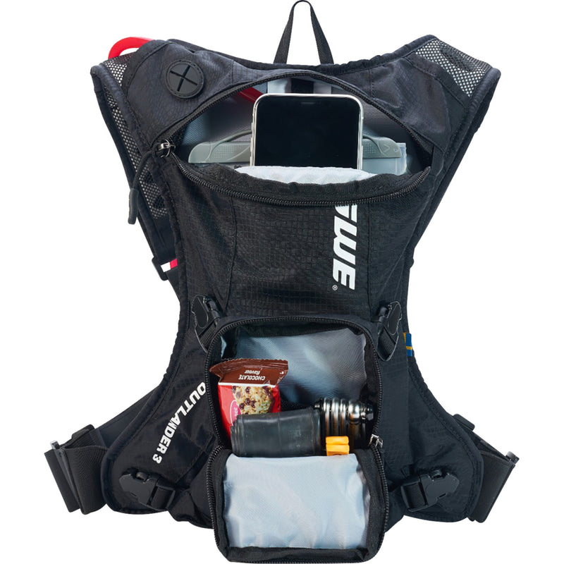 USWE 3519-0096 2034601 Outlander 3L Jr Hydration Pack Outlander Hydration Pack Jr - 3L - Black