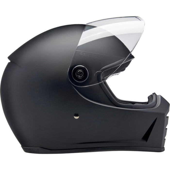 BILTWELL Lane Splitter Helmet Flat - Black
