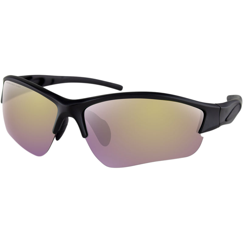BOBSTER 2610-1268 BRAP001H Rapid Sunglasses matte black - purple hd yellow revo mirror