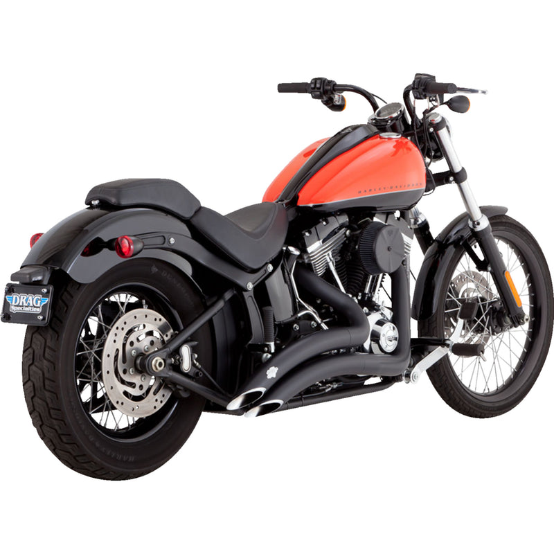 Vance & Hines Big Radius 2-Into-2 Exhaust System - 46079 For Harley Softail 1986-2009